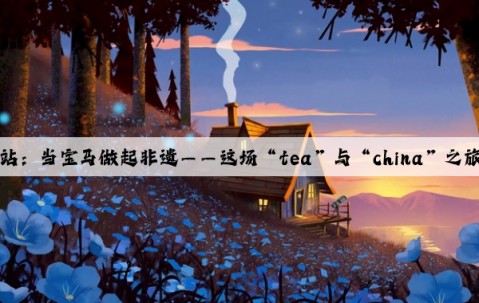 Kaiyun官方网站：当宝马做起非遗——这场“tea”与“china”之旅真的走心了！